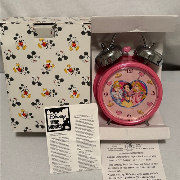 Disney Time Works Clock - Picture 2 of 2